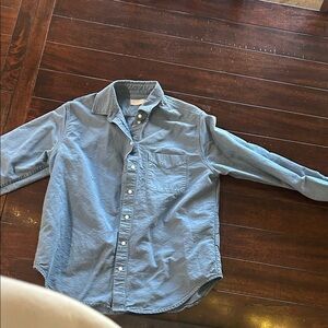 Everlane Light Blue Casual Button Down Shirt